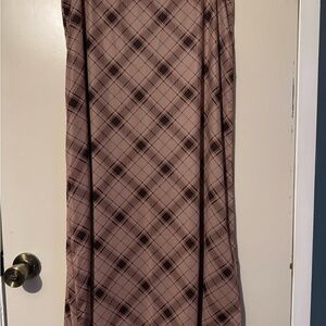 Plaid Patterned Women's Skirt